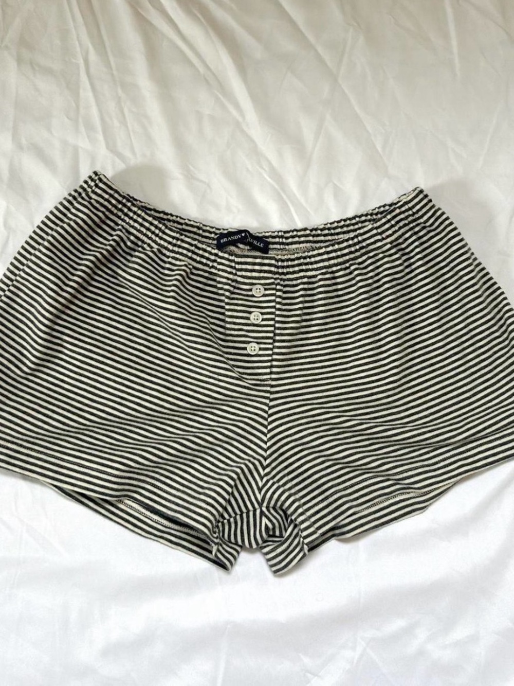 Brandy Melville stripped pj shorts